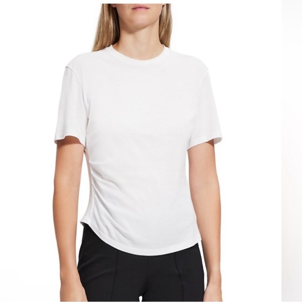 NWT Theory Side Drape Top